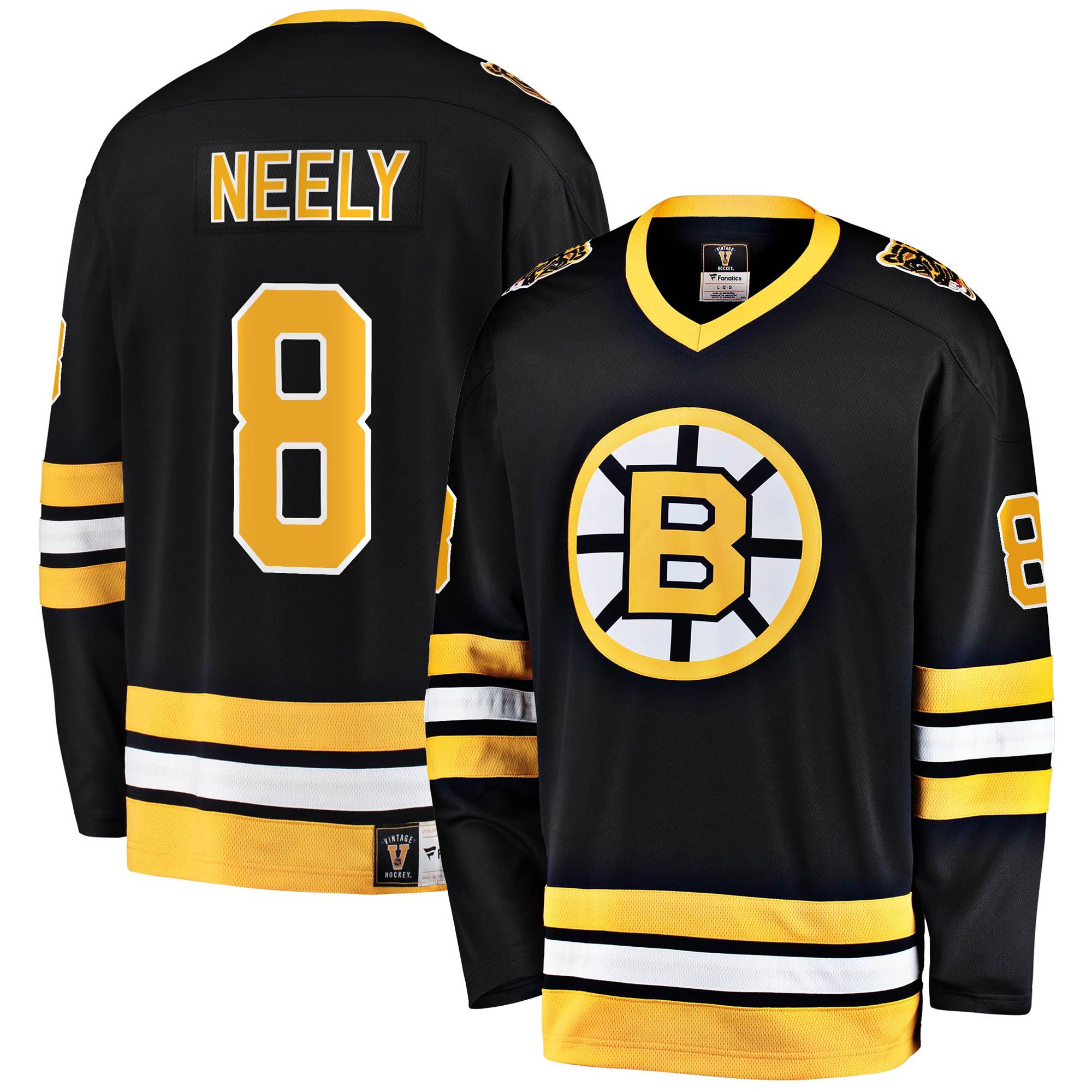 Cam Neely Boston Bruins Fanatics Branded Premier Breakaway Retired Player Jersey - Black - vstockx