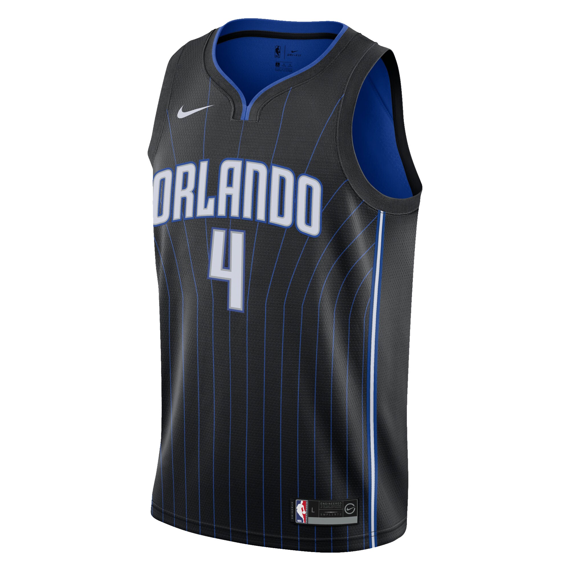 Jalen Suggs Orlando Magic Nike Youth 2021/22 Swingman Jersey - Icon Edition - Black - vstockx