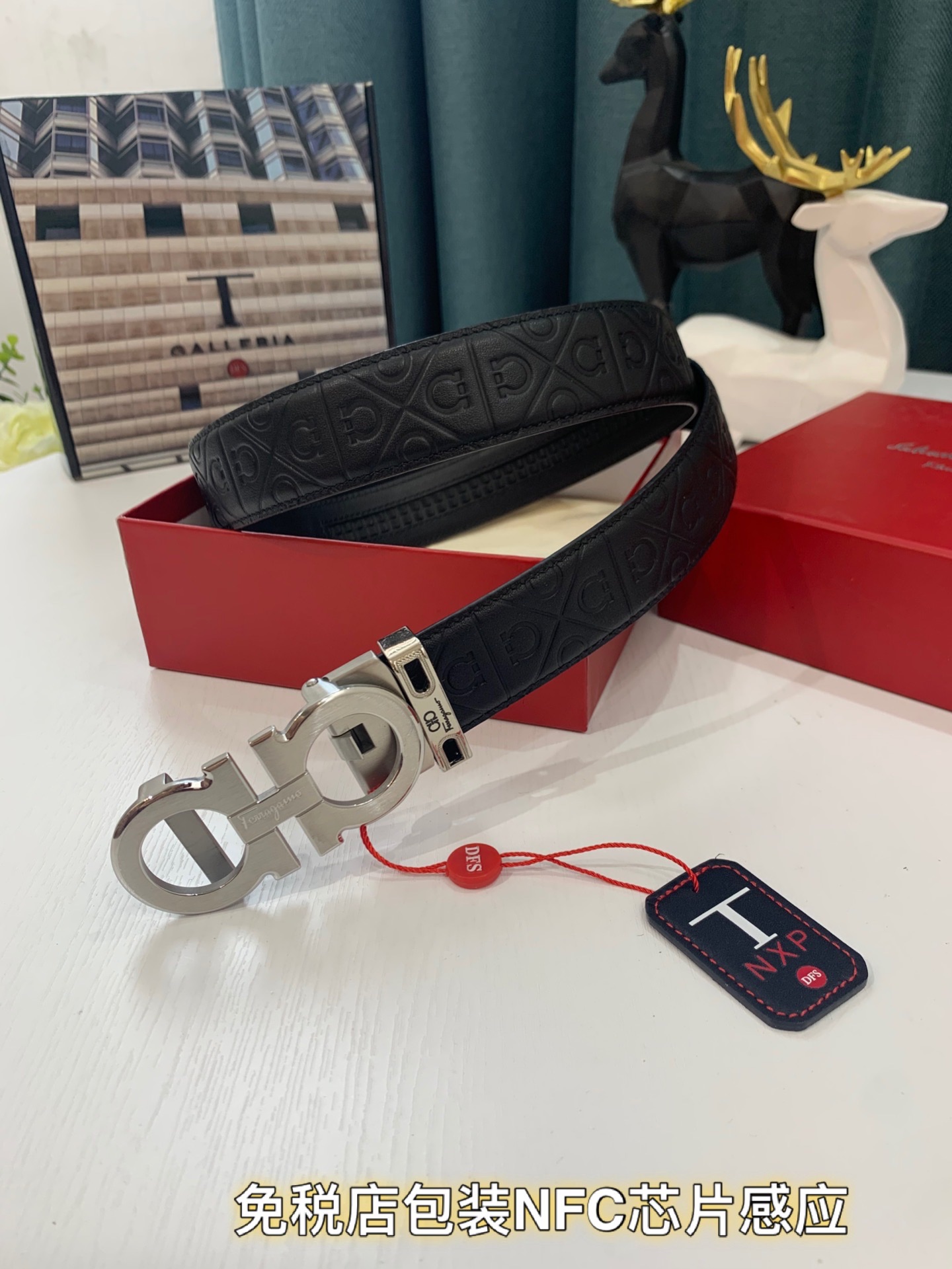 Streetwear Belt Ferragamo 319188 size:3.5cm - vstockx