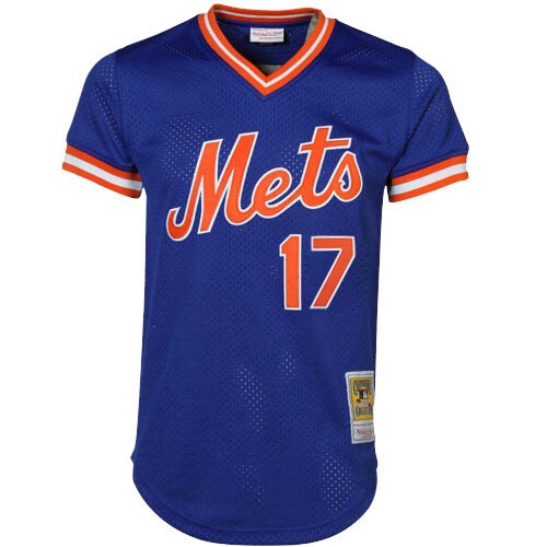 Keith Hernandez New York Mets Mitchell & Ness Cooperstown Mesh Batting Practice Jersey Royal - vstockx