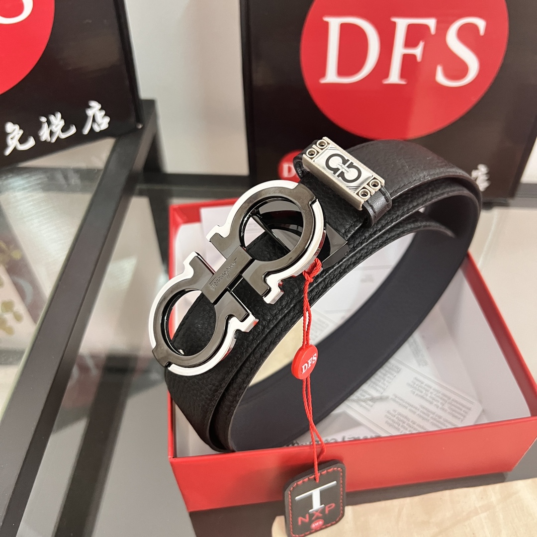 Streetwear Belt Ferragamo 320265 size:3.5cm - vstockx