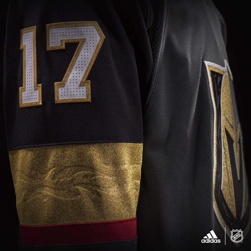 Vegas Golden Knights Adidas Authentic Home NHL Hockey Jersey - vstockx