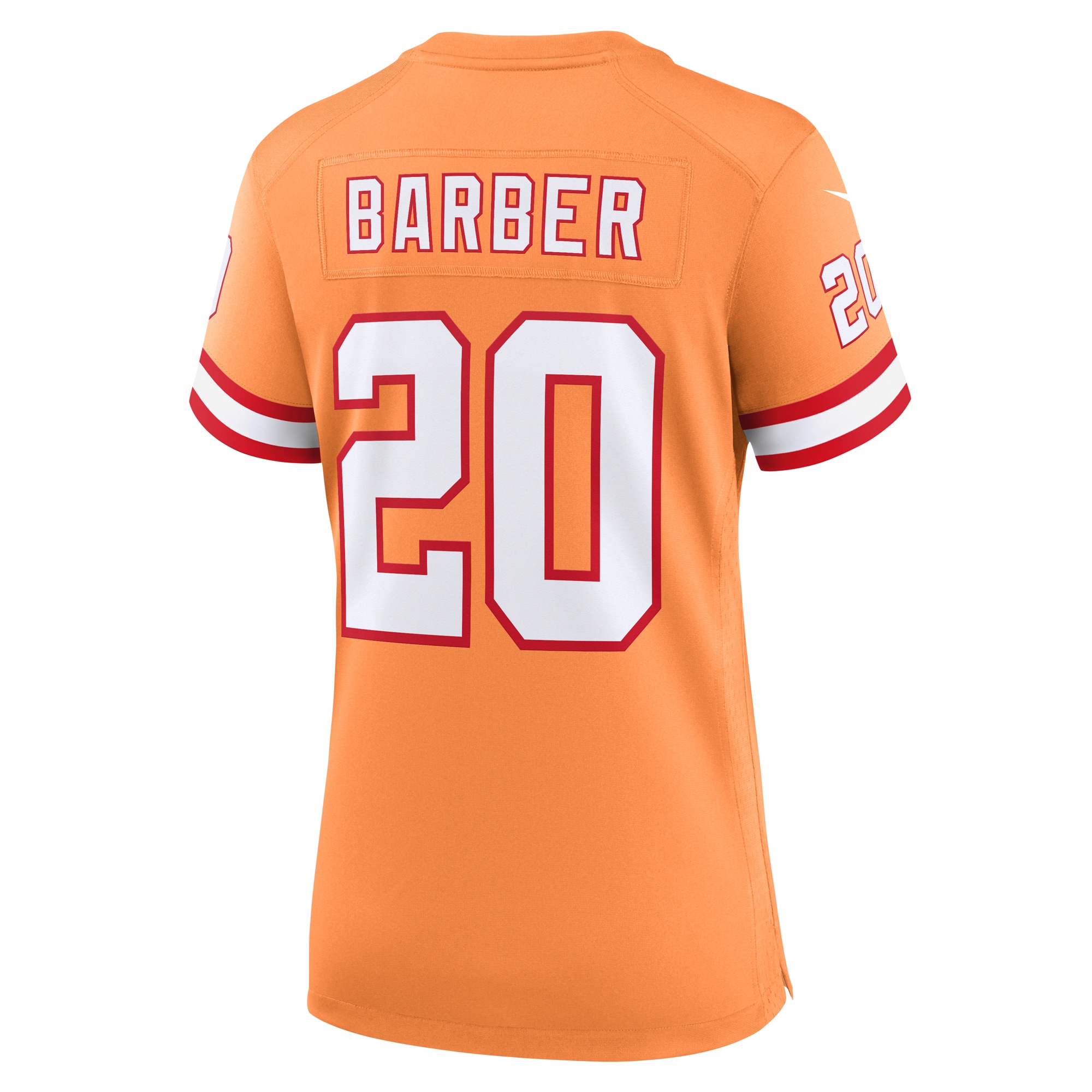Ronde Barber Tampa Bay Buccaneers Nike Women's Throwback Game Jersey - Orange - vstockx