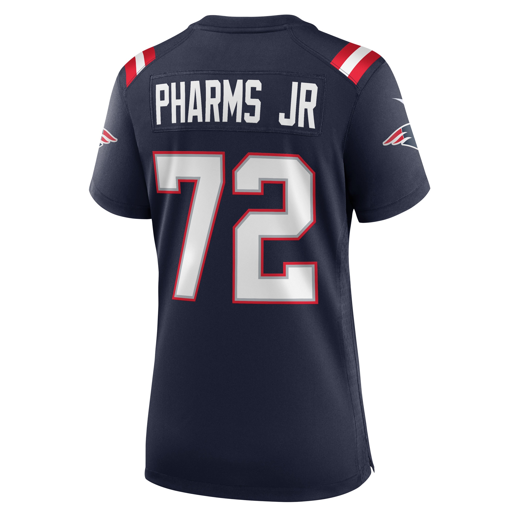 Jeremiah Pharms Jr. New England Patriots Nike Women's Game Player Jersey - Navy - vstockx