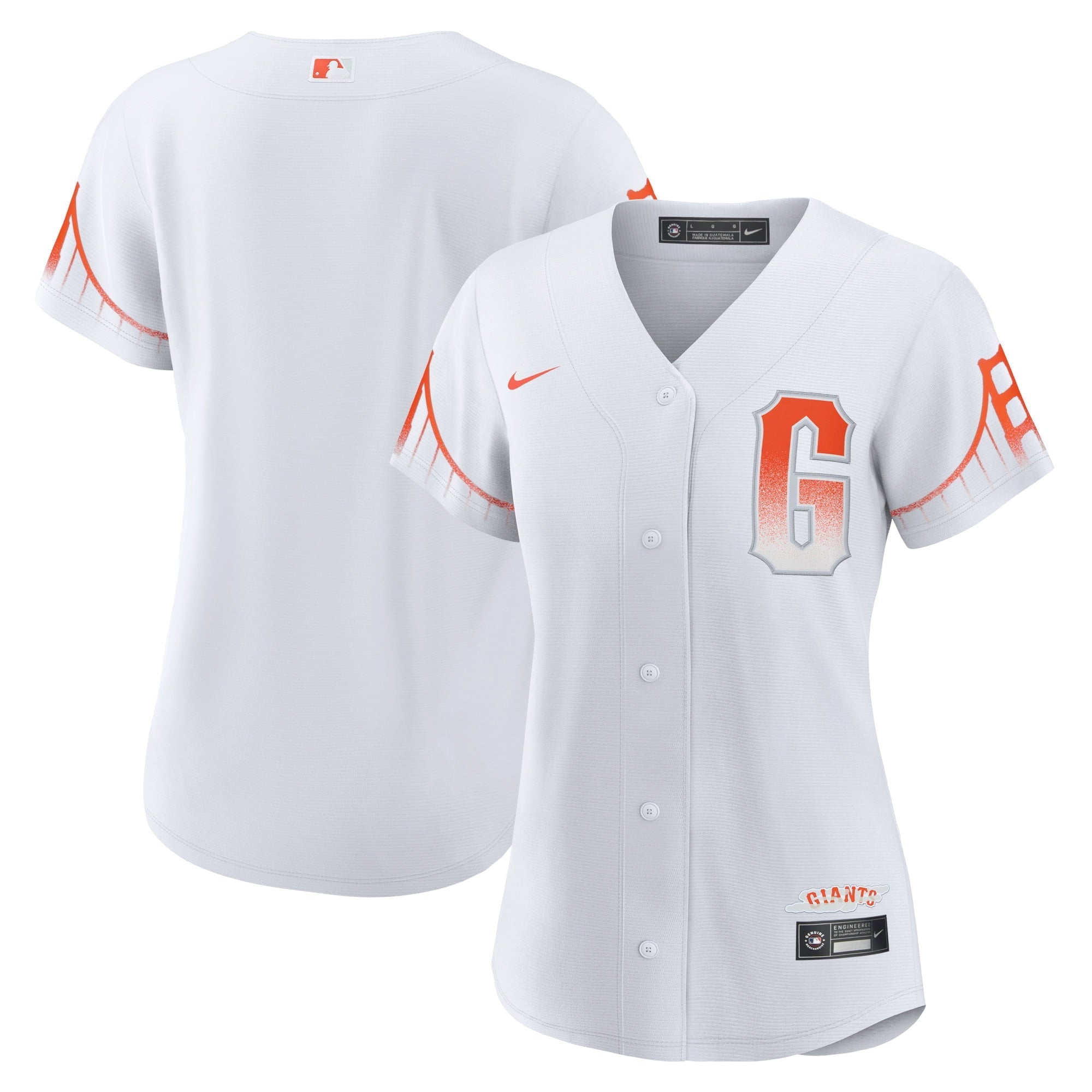 Women's Nike White San Francisco Giants City Connect Replica Jersey - vstockx