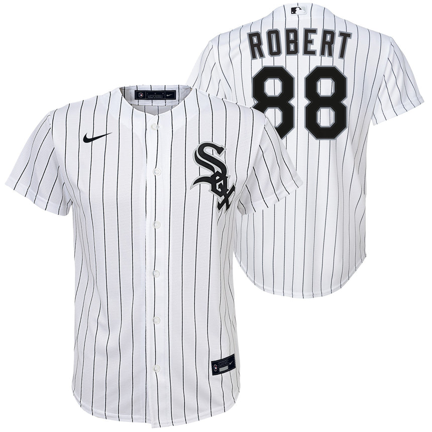 Infant Luis Robert Chicago White Sox Home White Replica Team Jersey - vstockx