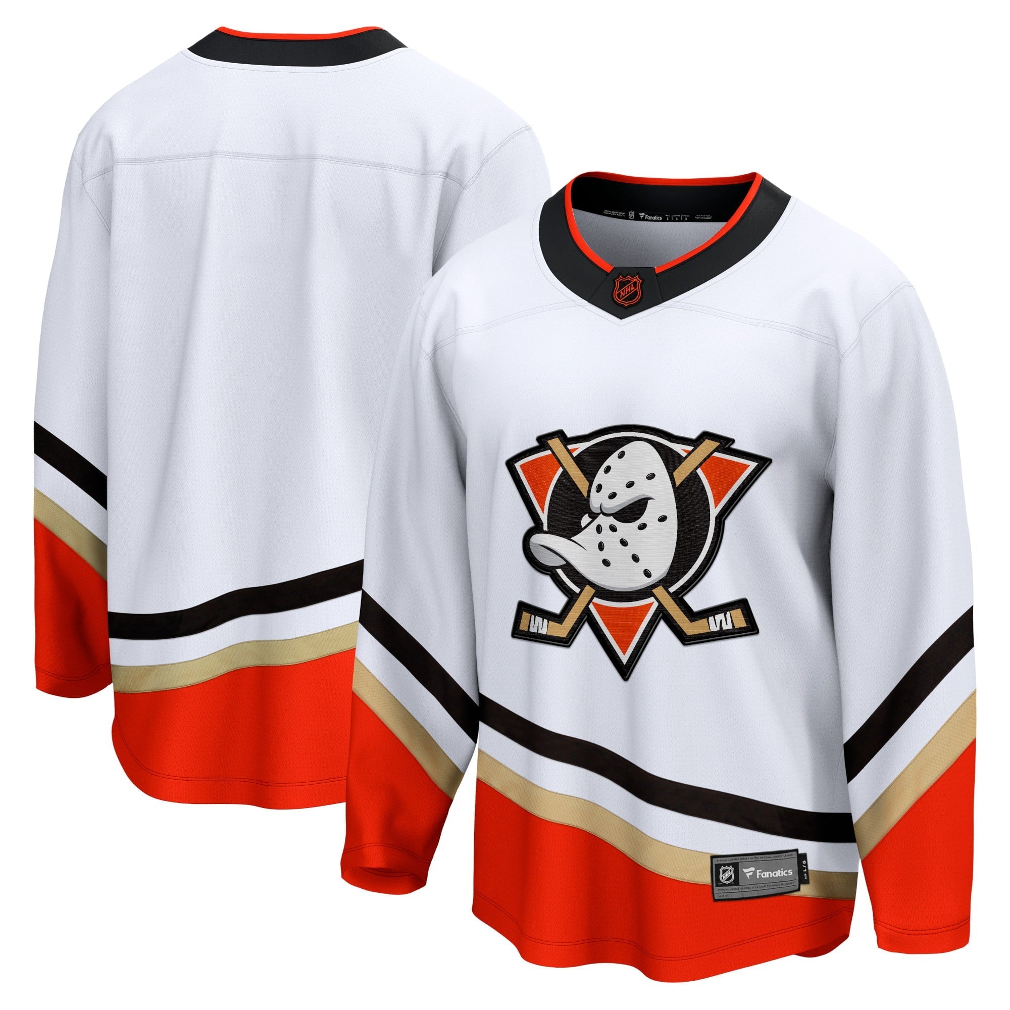 Men's Fanatics Branded White Anaheim Ducks Special Edition 2.0 Breakaway Blank Jersey - vstockx