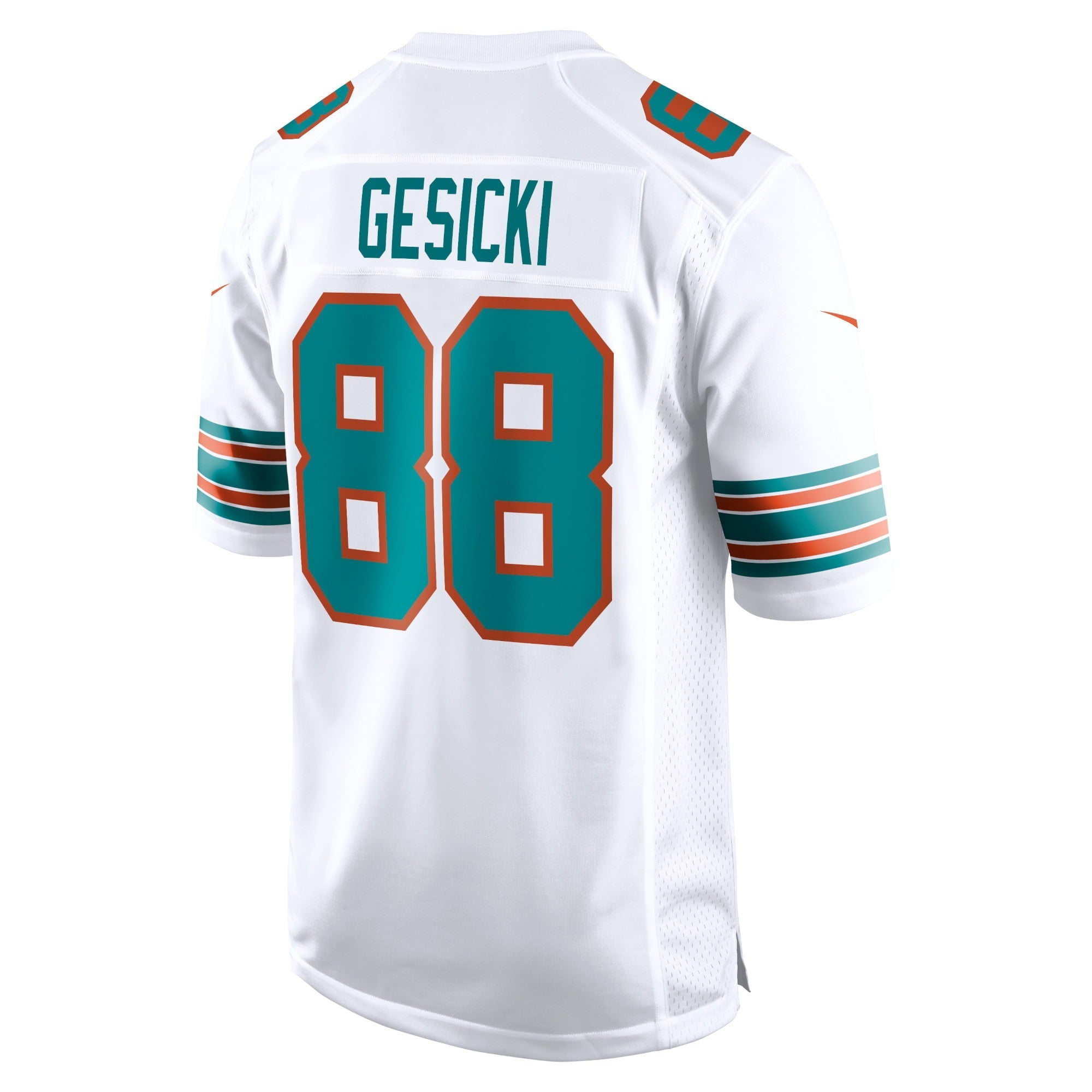 Men's Nike Mike Gesicki White Miami Dolphins Alternate Game Jersey - vstockx