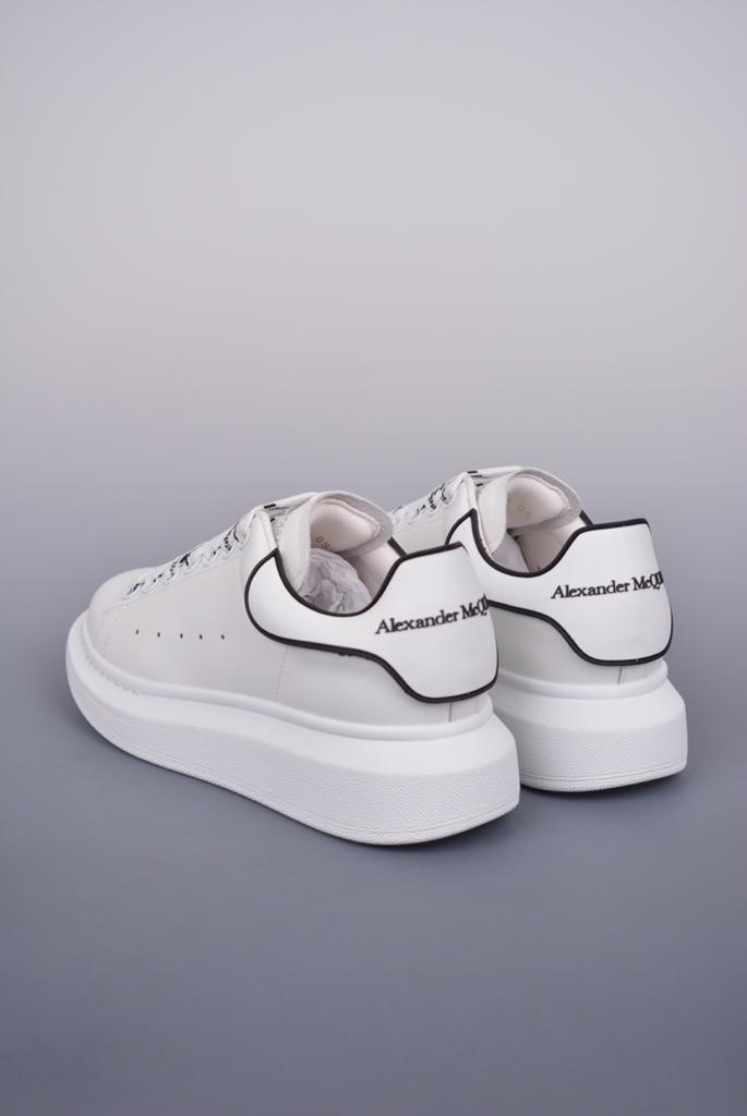 Alexander McQueen Oversized White Black Trim - vstockx