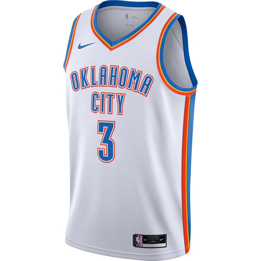 Youth Oklahoma City Thunder Josh Giddey Association Jersey - White - vstockx