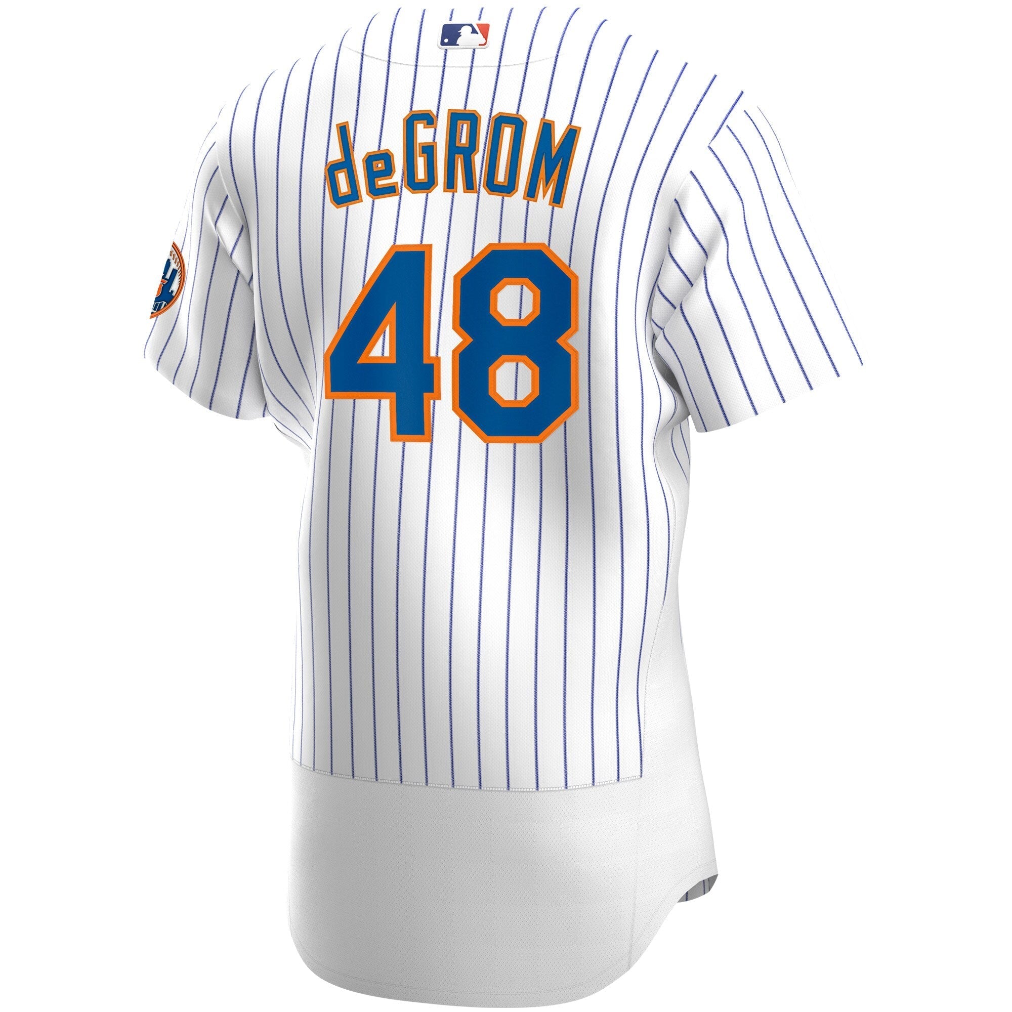 Men's Nike Jacob deGrom White New York Mets Home Authentic Player Jersey - vstockx