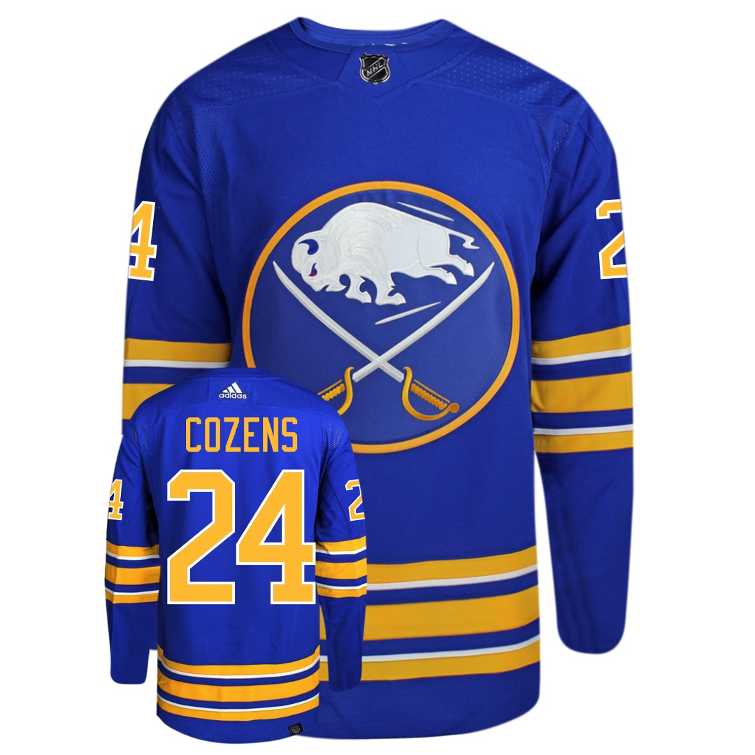Dylan Cozens Buffalo Sabres Adidas Primegreen Authentic NHL Hockey Jersey - vstockx
