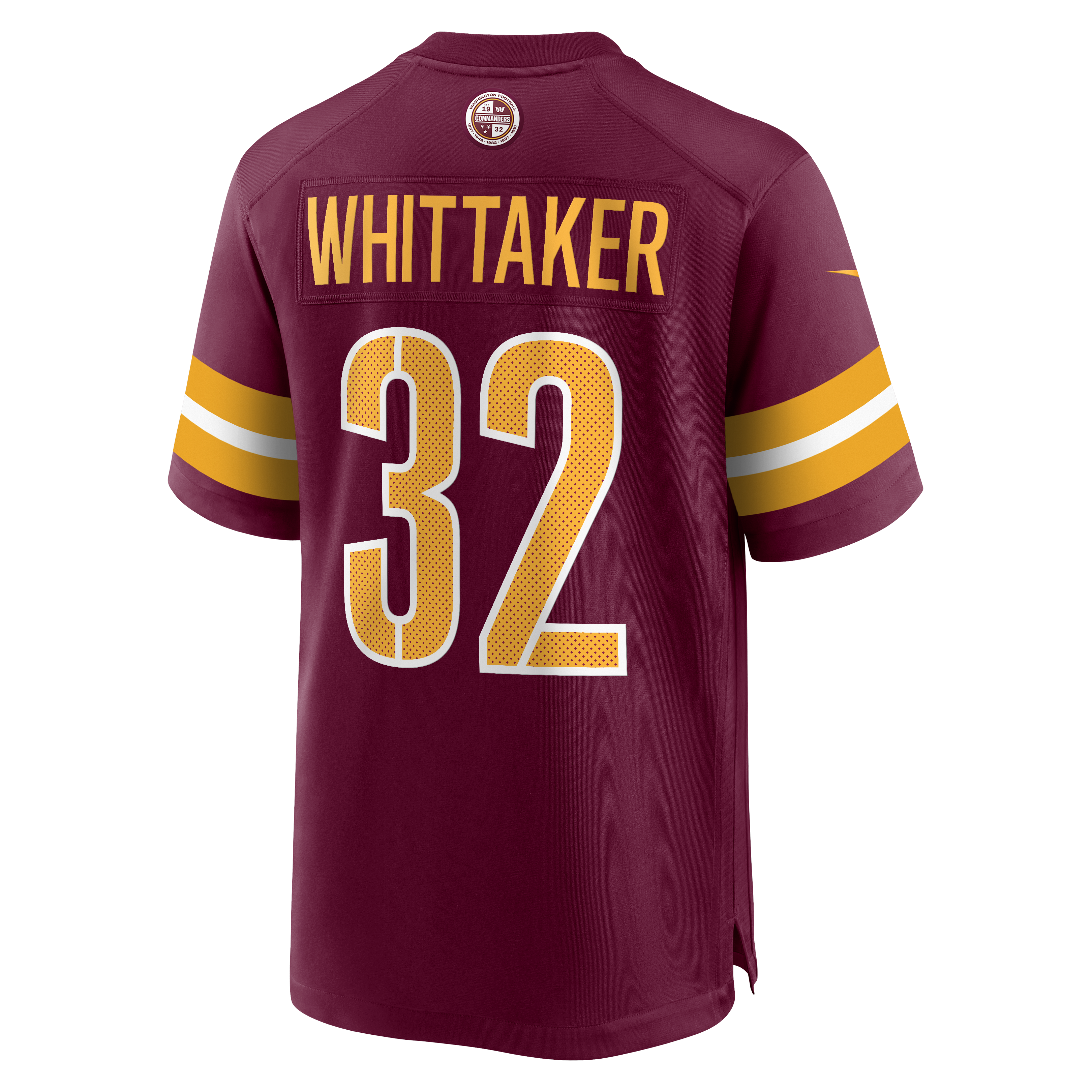 Jace Whittaker Washington Commanders Nike Game Jersey - Burgundy - vstockx