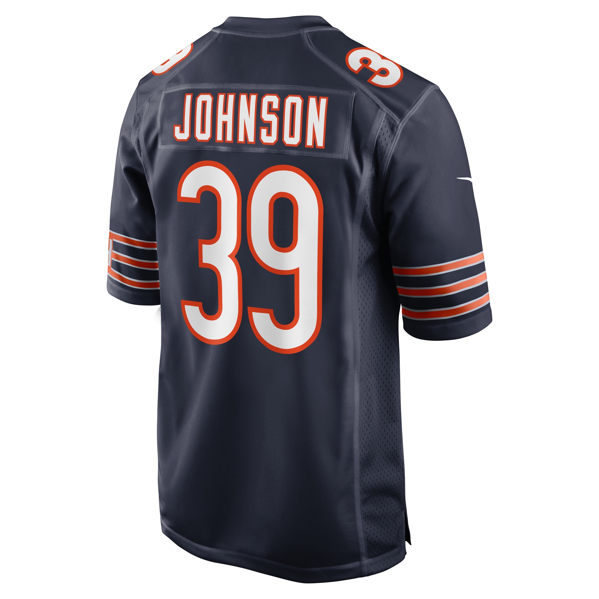 Quindell Johnson Chicago Bears Nike Team Game Jersey - Navy - vstockx