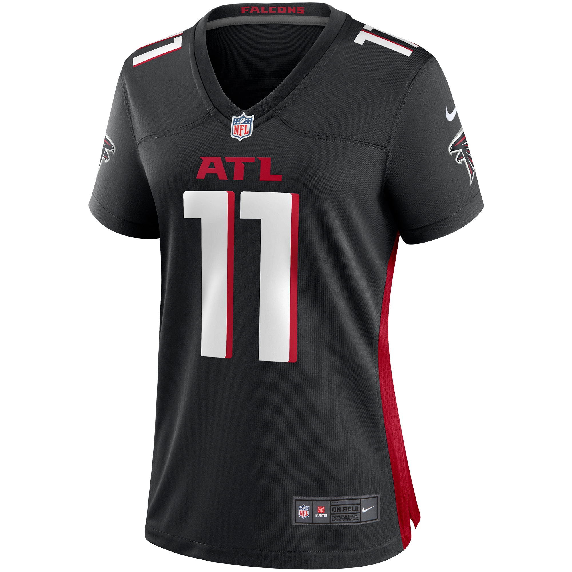 Julio Jones Atlanta Falcons Nike Women's Player Game Jersey - Black - vstockx