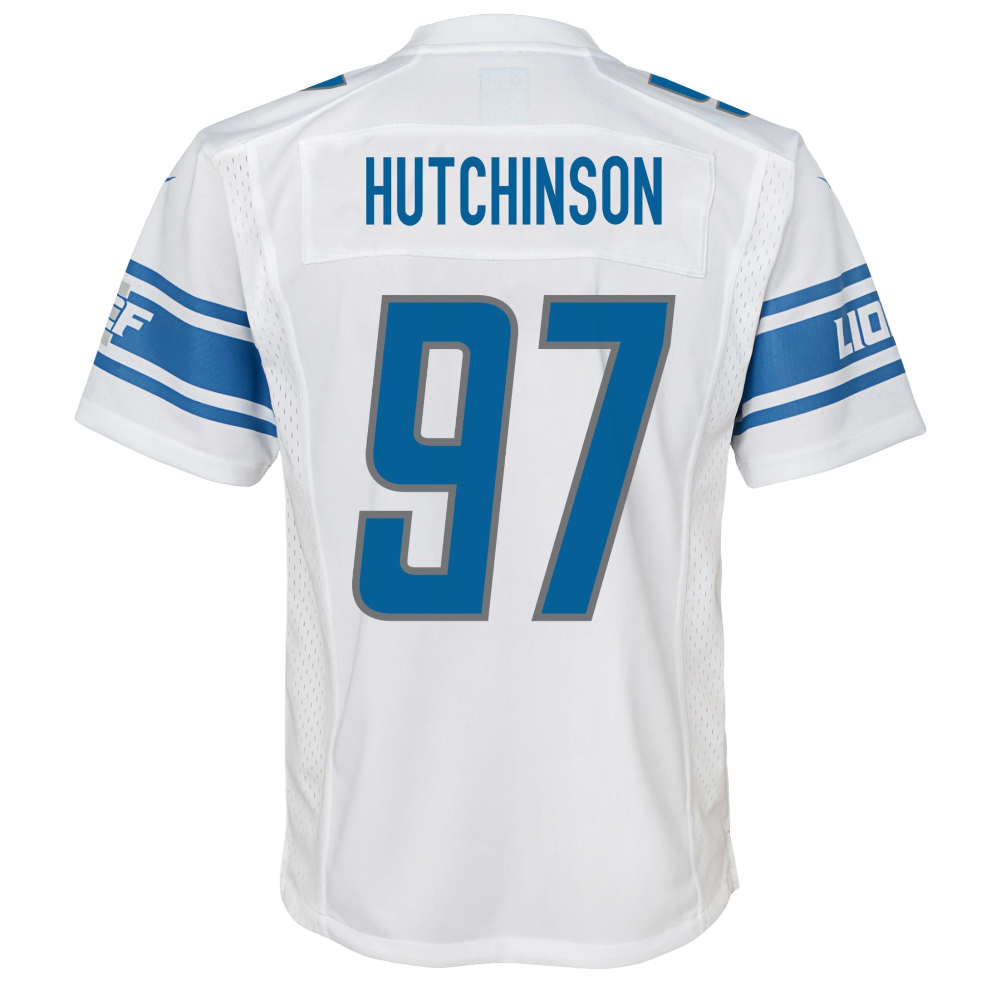 Aidan Hutchinson Detroit Lions Nike Youth Game Jersey - White - vstockx