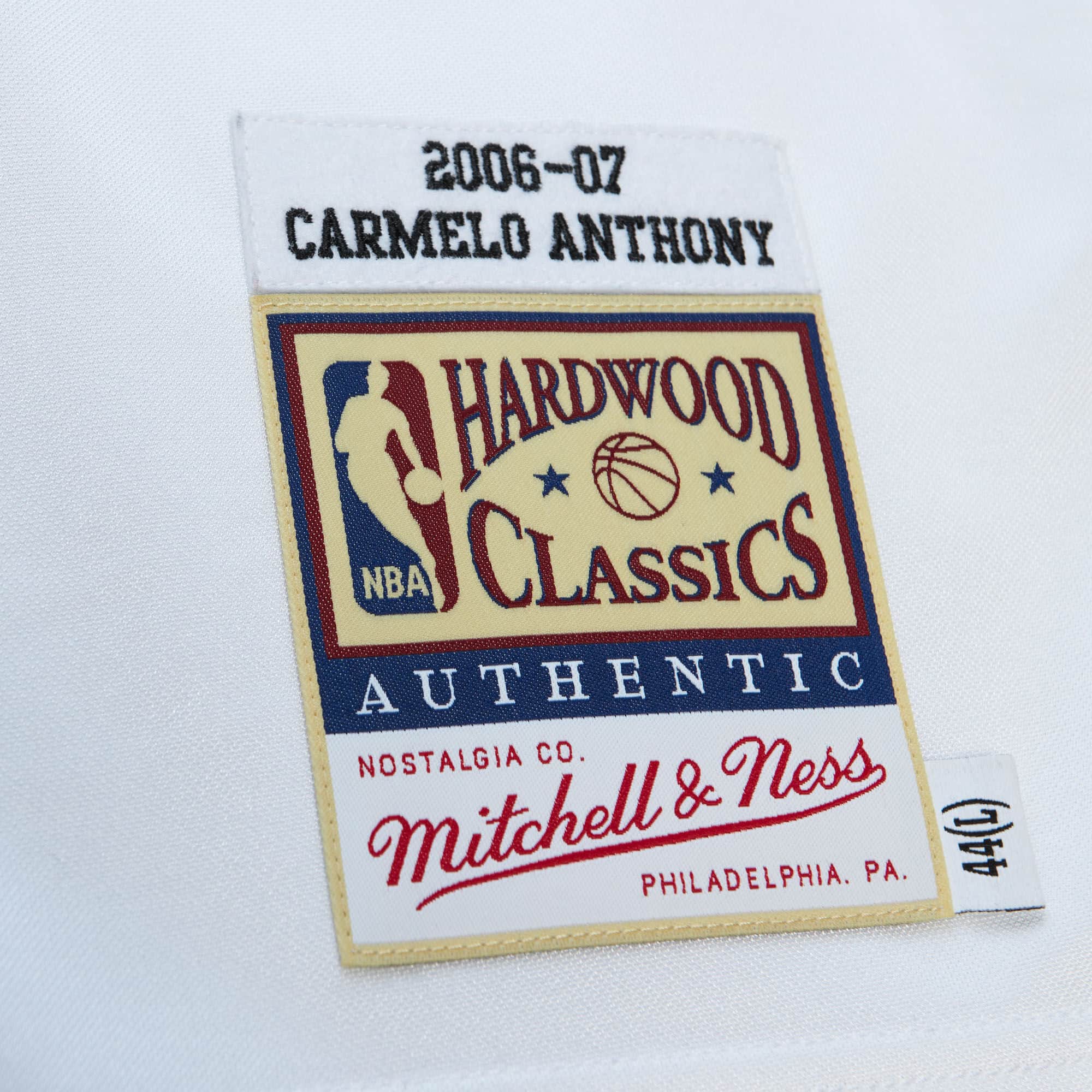 Authentic Carmelo Anthony Denver Nuggets HWC 2006-07 Jersey - vstockx