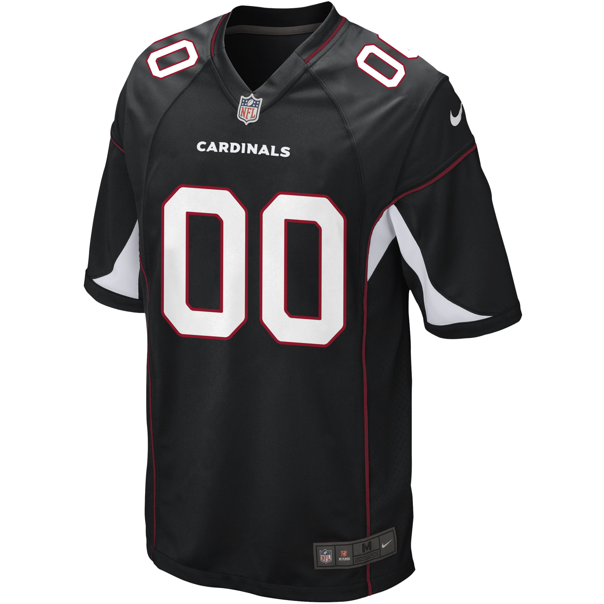 Arizona Cardinals Nike Alternate Custom Game Jersey - Black - vstockx