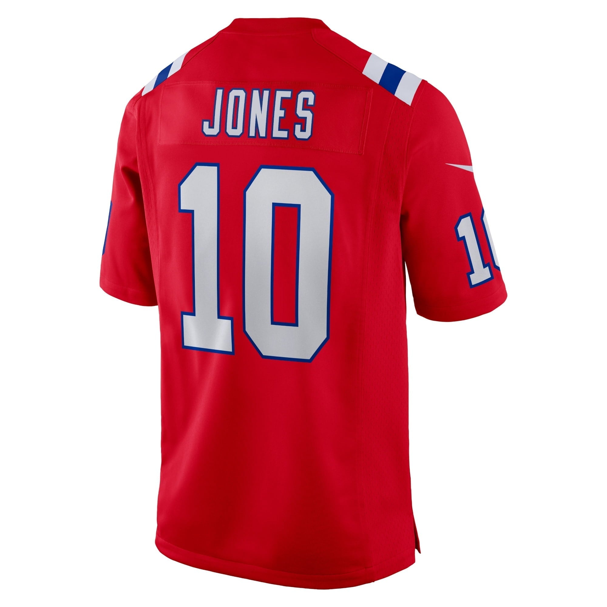 Youth Nike Mac Jones Red New England Patriots Game Jersey - vstockx