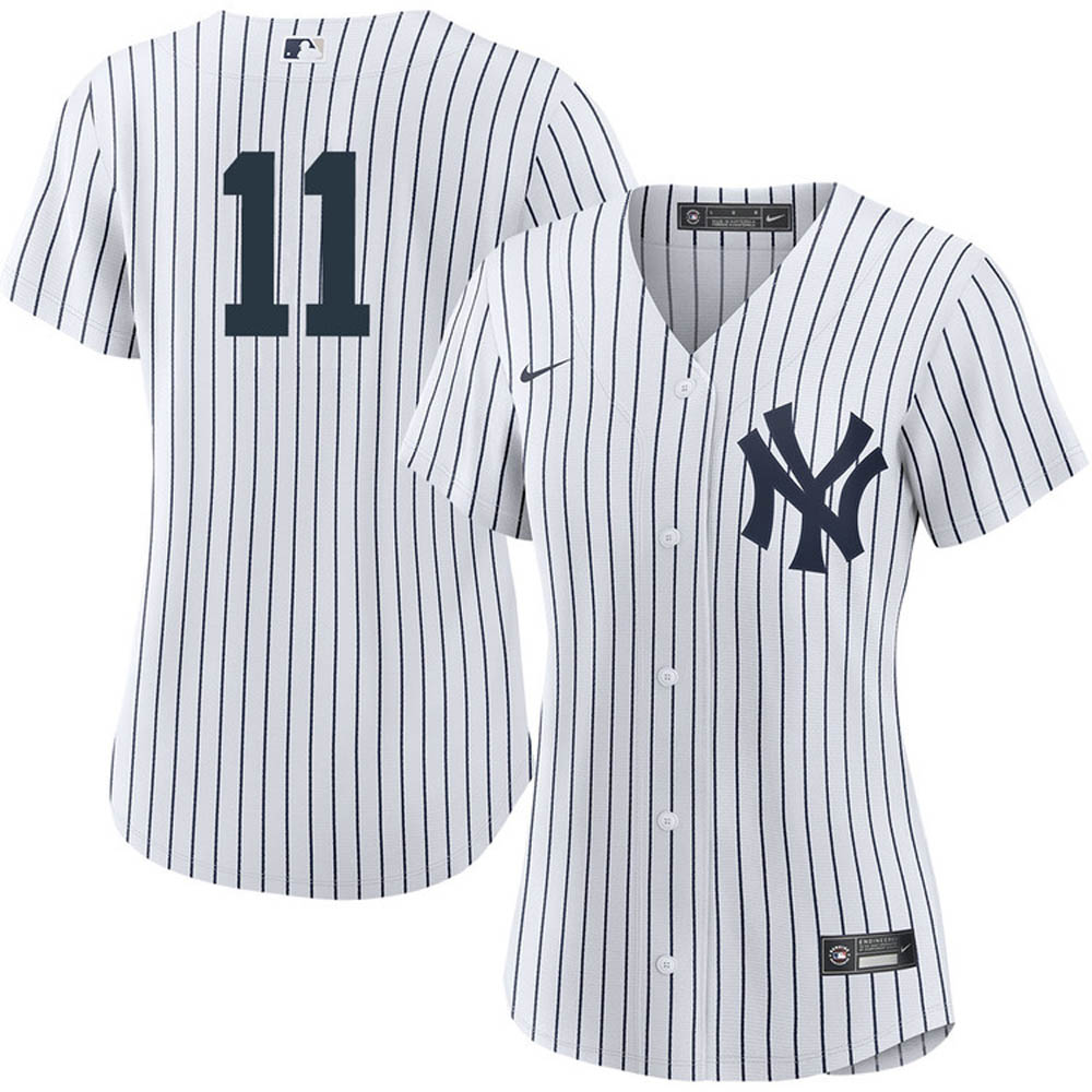 Women's New York Yankees Anthony Volpe Cool Base Replica Home Jersey - White - vstockx