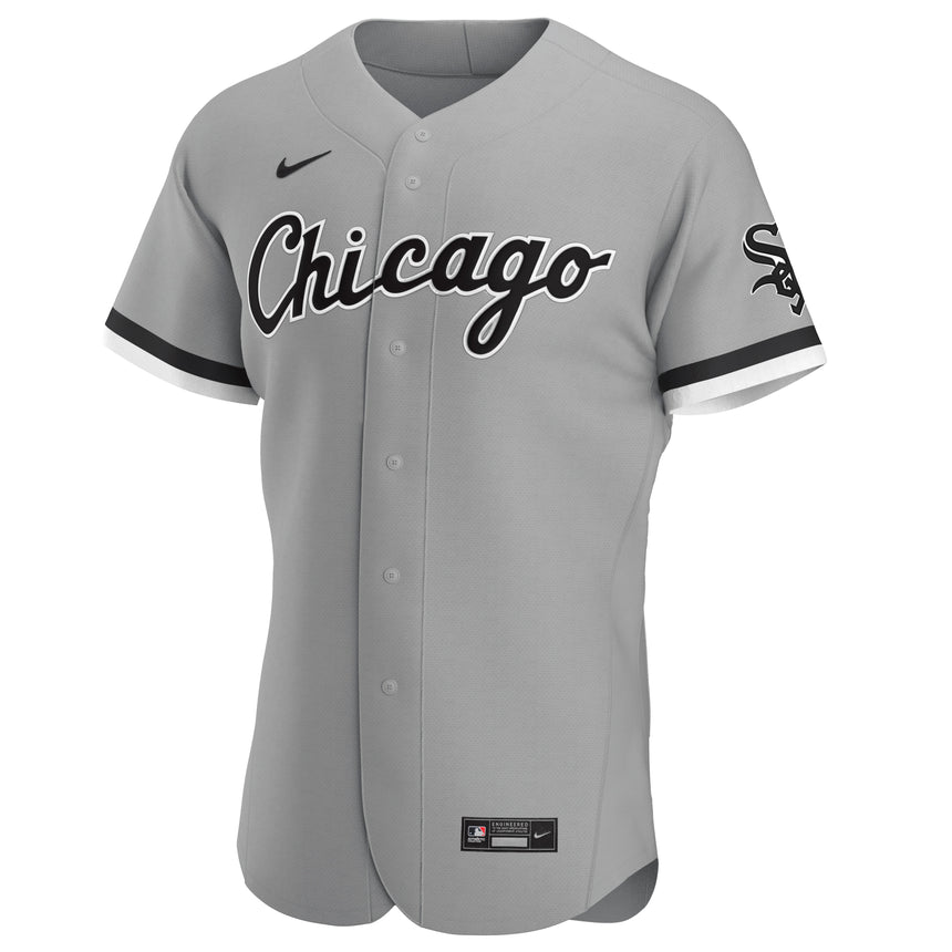 Men's Chicago White Sox Gray Road Authentic Official Team Jersey - vstockx