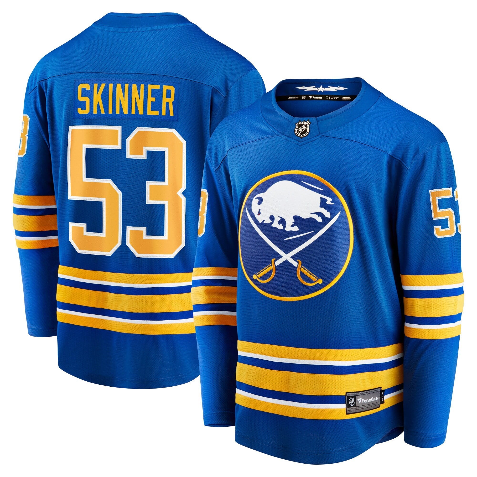Men's Fanatics Branded Jeff Skinner Royal Buffalo Sabres Home Premier Breakaway Player Jersey - vstockx