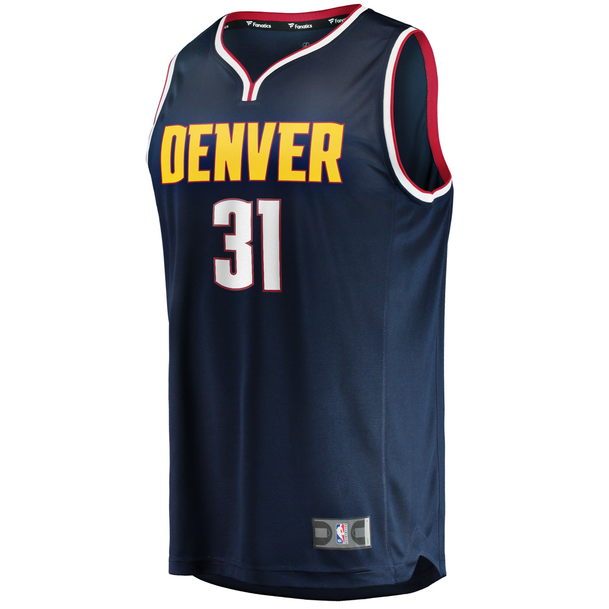 Vlatko Cancar Denver Nuggets Fanatics Branded 2021/22 Fast Break Replica Jersey - Icon Edition - Navy - vstockx
