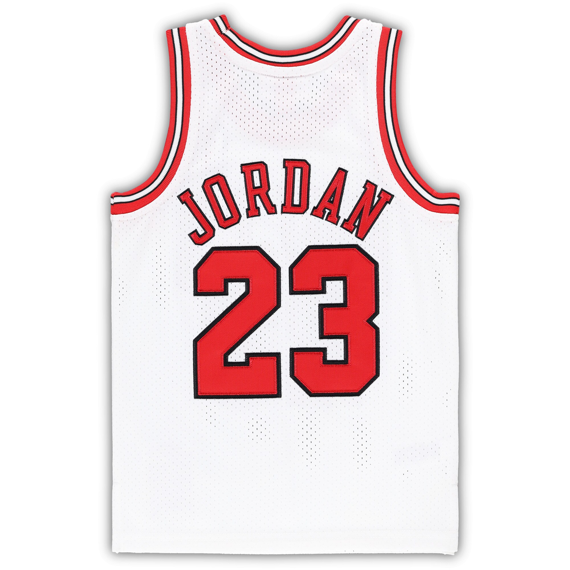 Michael Jordans Chicago Bulls Mitchell & Ness Preschool 1997/98 Hardwood Classics Authentic Jersey - White - vstockx