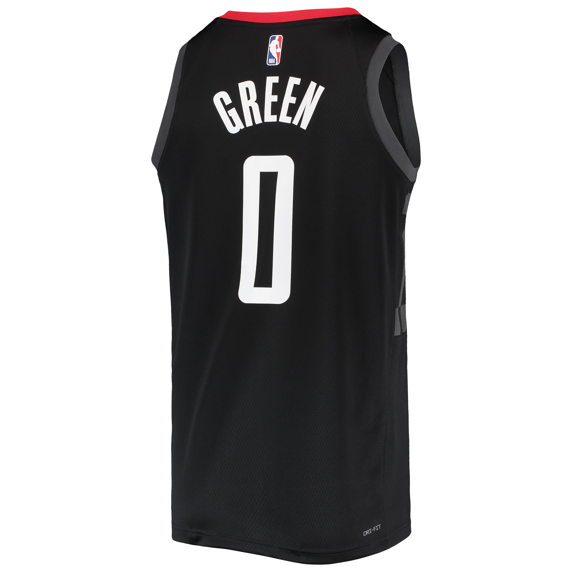Jalen Green Houston Rockets Jordans Brand 2021/22 Swingman Jersey - Statement Edition - Black - vstockx