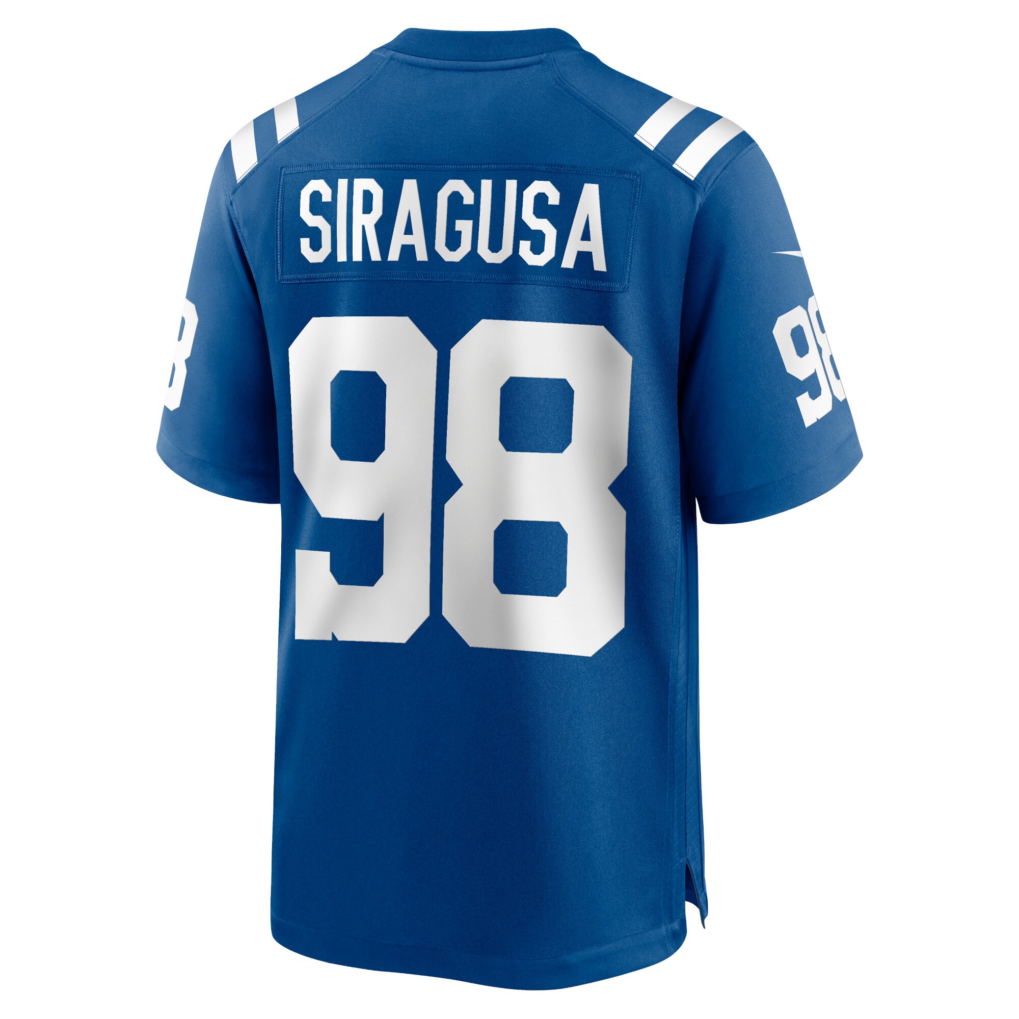 Tony Siragusa Indianapolis Colts Nike Game Retired Player Jersey - Royal - vstockx