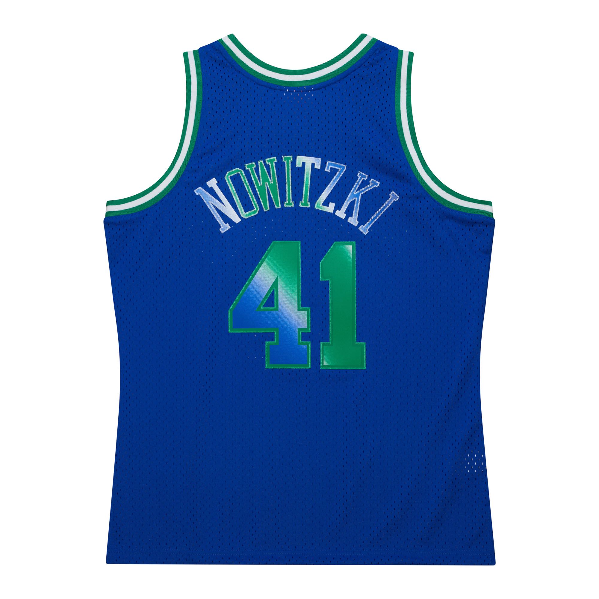 Big Face 7.0 Swingman Jersey Dallas Mavericks 1998-99 Dirk Nowitzki - vstockx