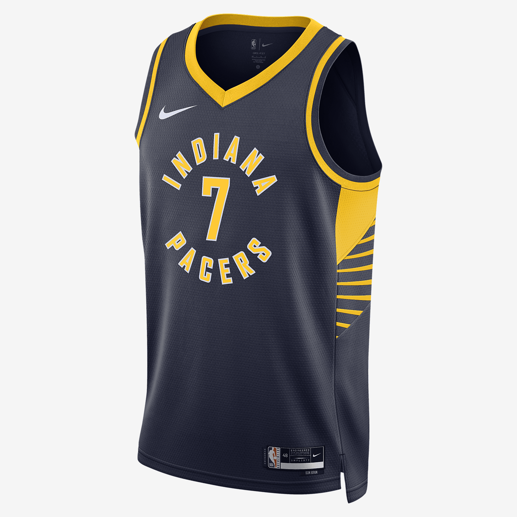 Indiana Pacers Icon Edition 2022/23 Nike Dri-FIT NBA Swingman Jersey - College Navy - vstockx