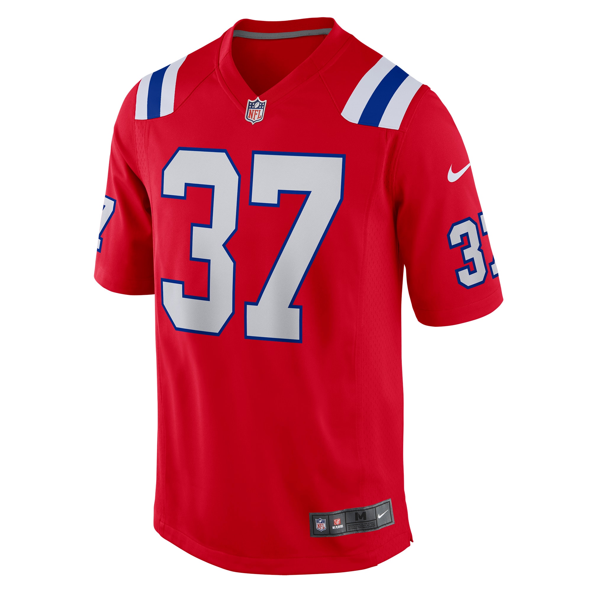 Damien Harris New England Patriots Nike Game Jersey - Red - vstockx