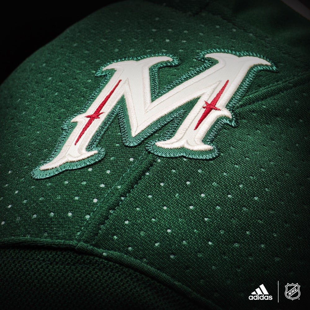 Minnesota Wild Adidas Authentic Home NHL Hockey Jersey - vstockx