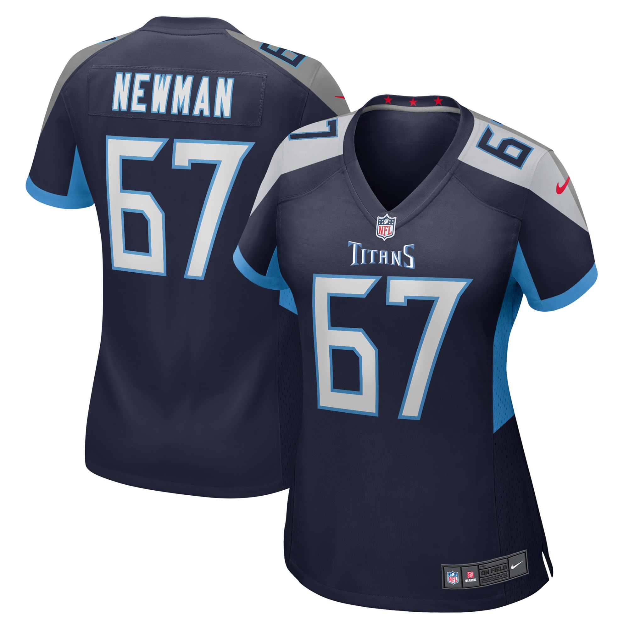 Xavier Newman Tennessee Titans Nike Women's Game Player Jersey - Navy - vstockx
