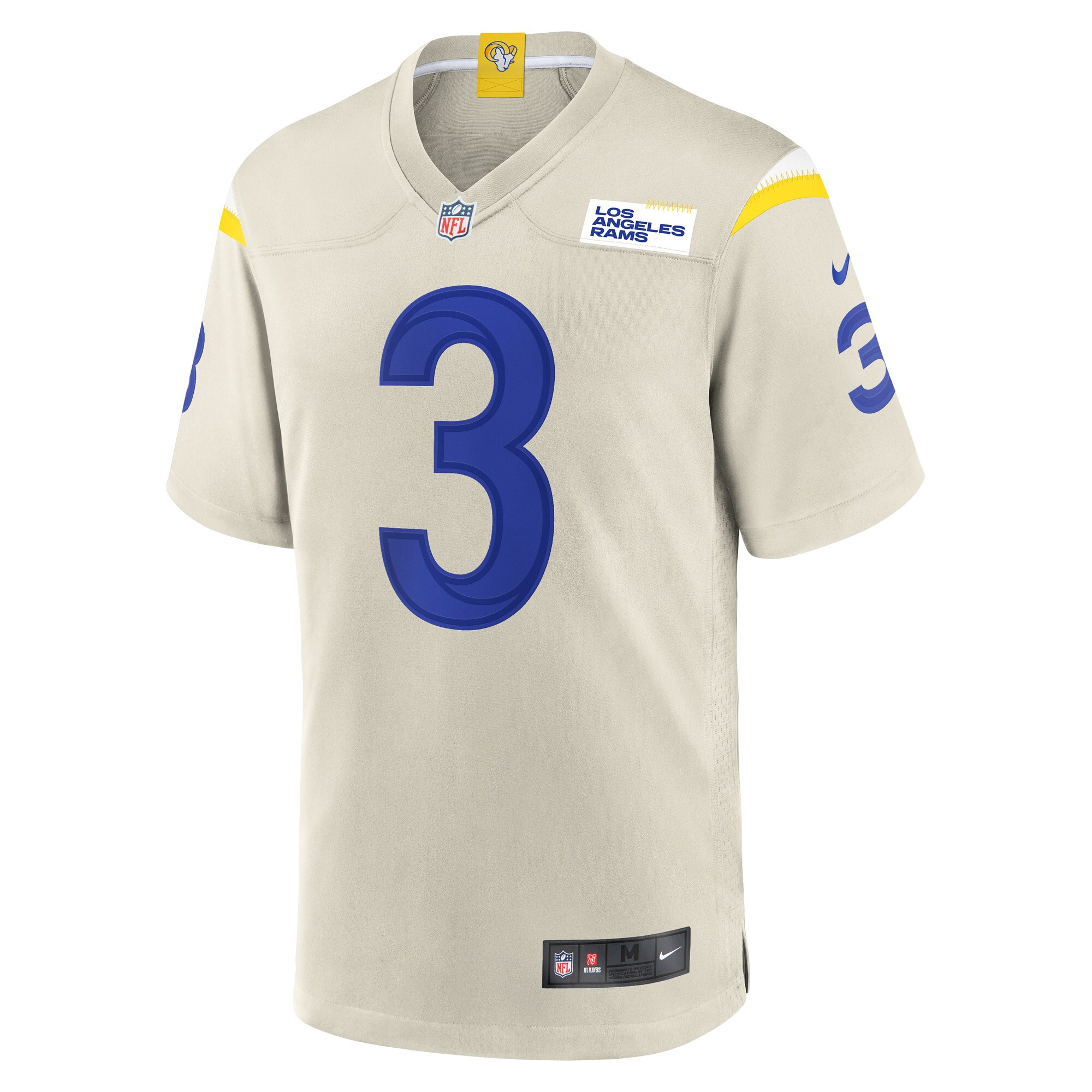 Odell Beckham Jr. Los Angeles Rams Nike Game Jersey - Bone - vstockx