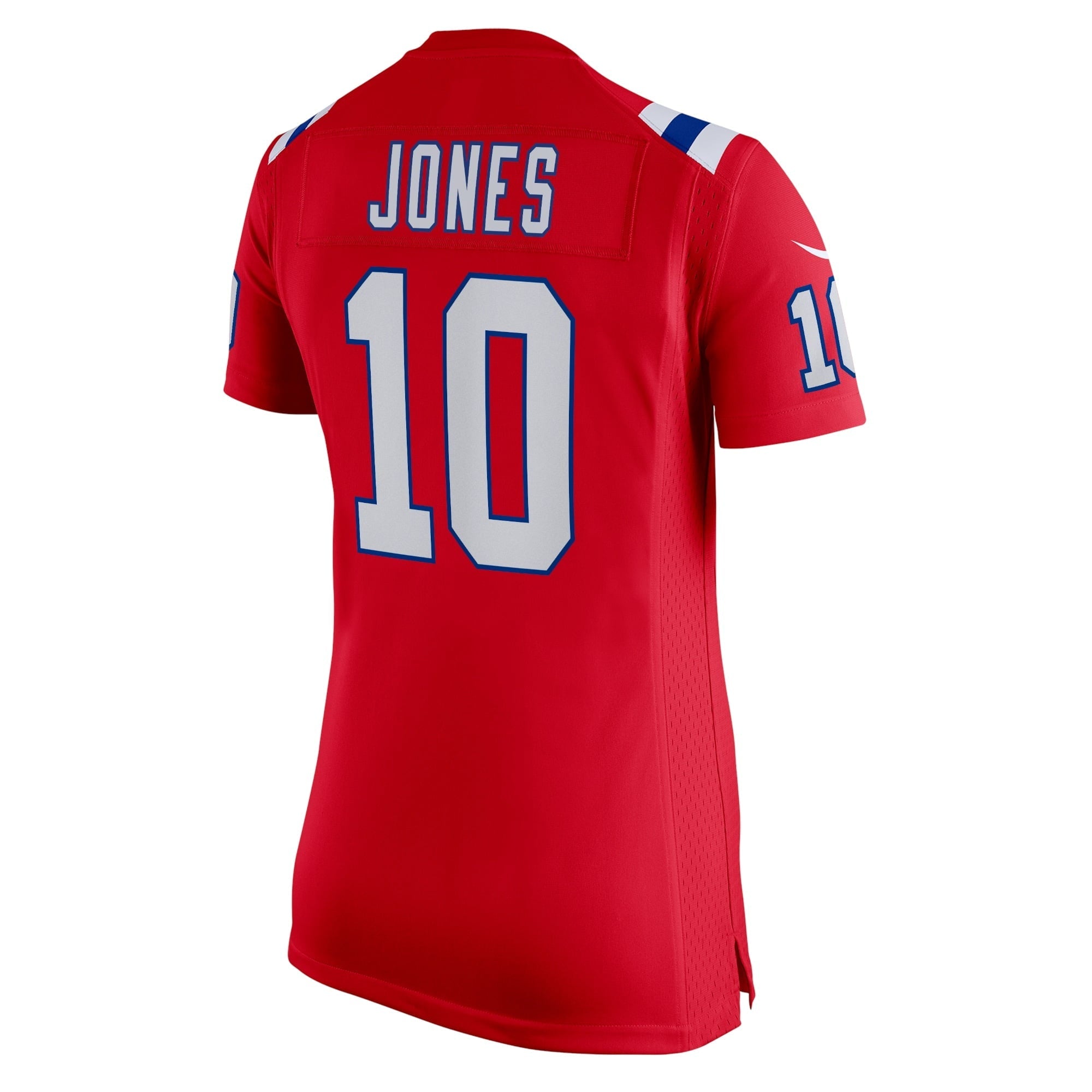 Women's Nike Mac Jones Red New England Patriots Game Jersey - vstockx