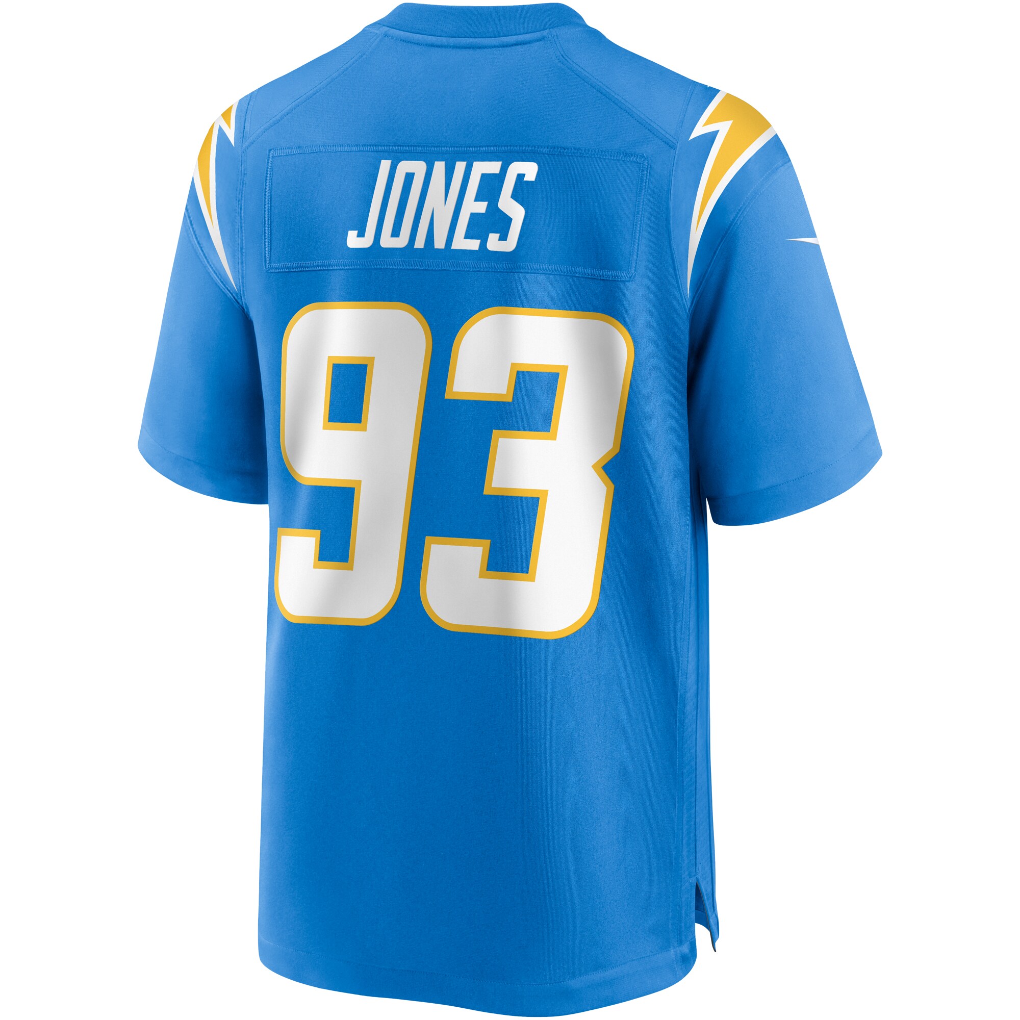 Justin Jones Los Angeles Chargers Nike Game Jersey - Powder Blue - vstockx