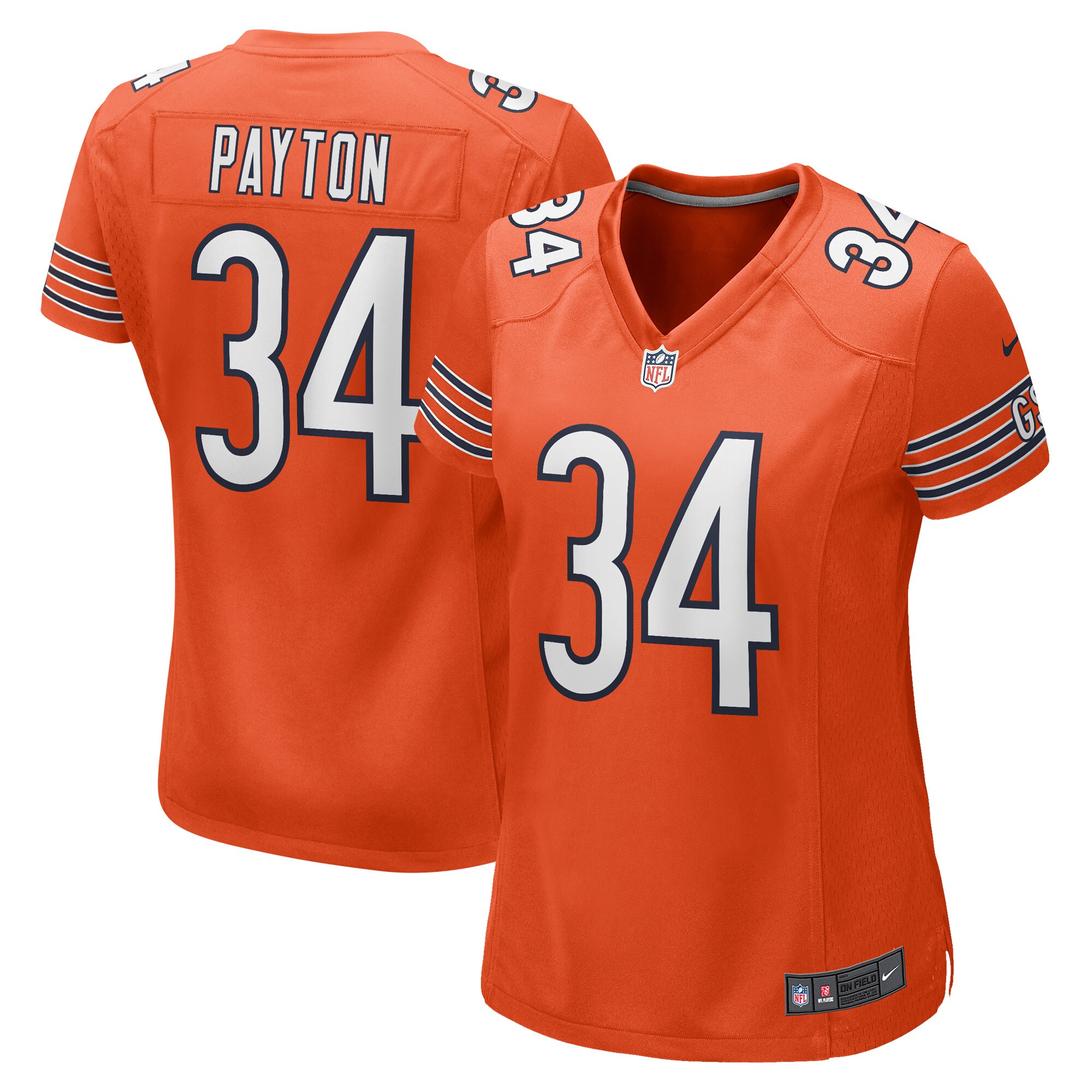 Walter Payton Chicago Bears Nike Women's Retired Player Jersey - Orange - vstockx