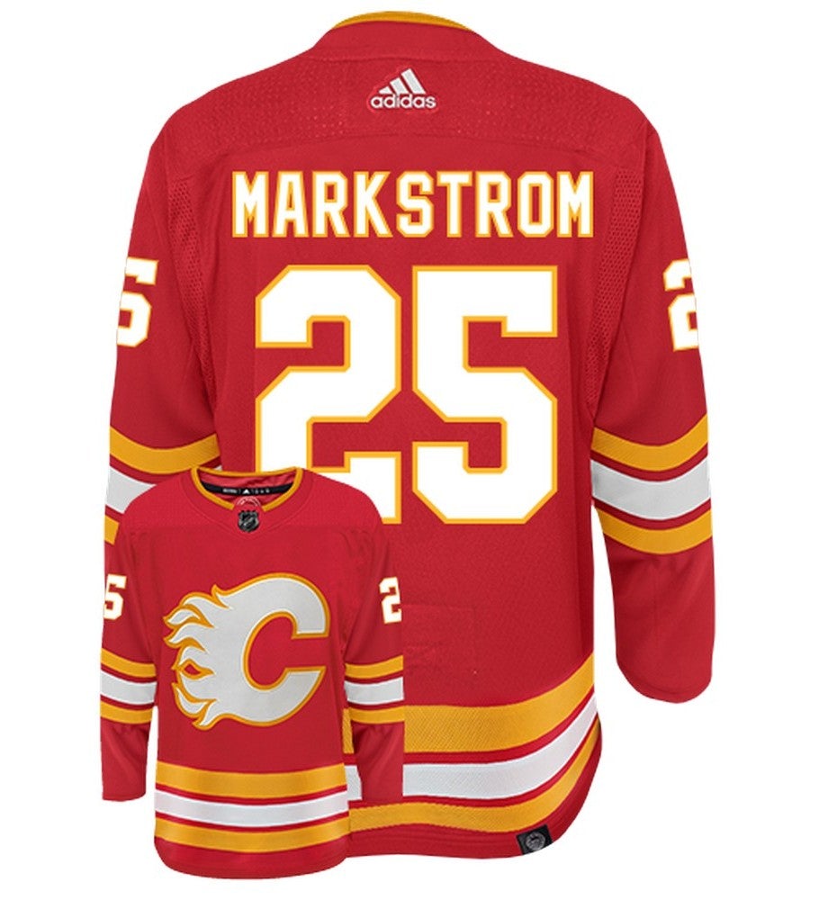 Jakob Markstrom Calgary Flames Adidas Primegreen Authentic NHL Hockey Jersey - vstockx
