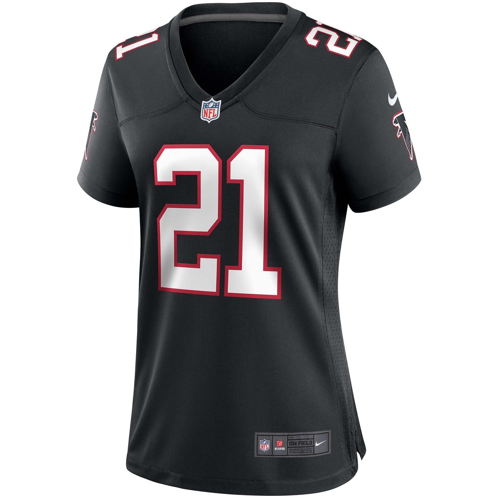 Women's Nike Todd Gurley II Black Atlanta Falcons Throwback Game Jersey - vstockx