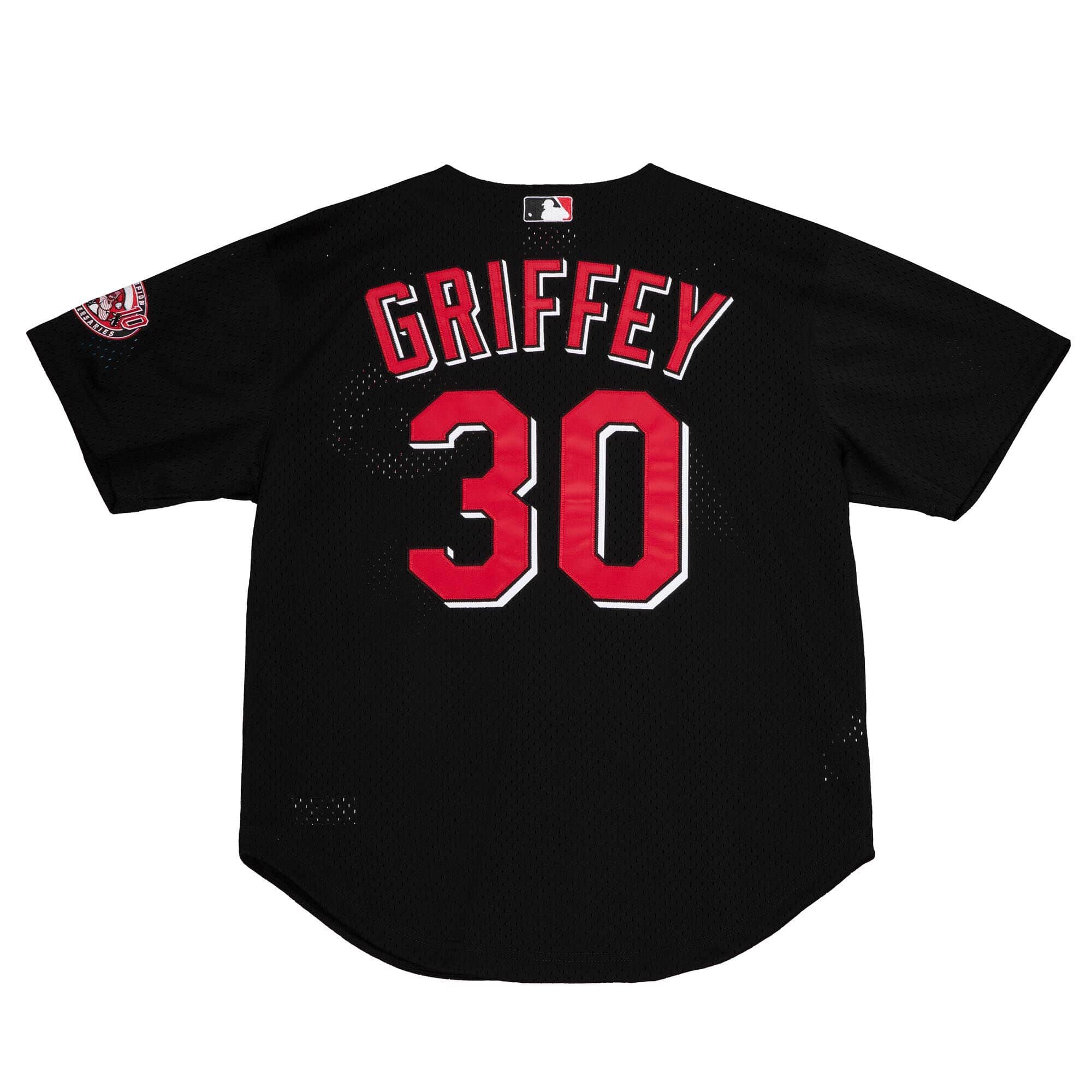 Authentic Ken Griffey Jr Cincinnati Reds 2000 Button Front Jersey - vstockx