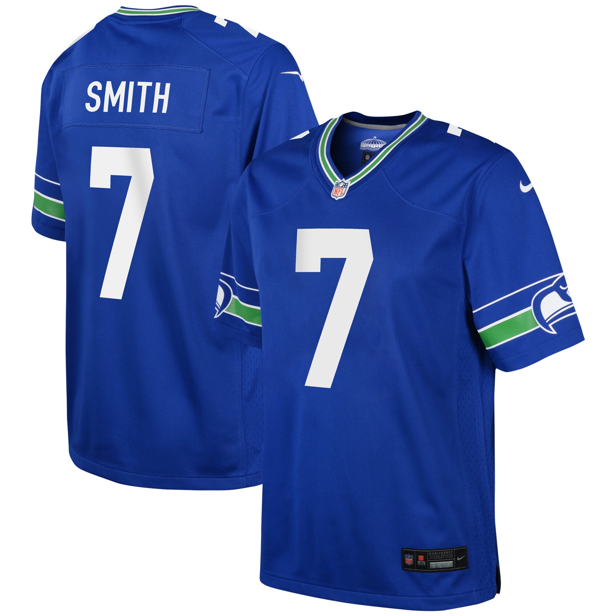 Geno Smith Seattle Seahawks Nike Youth Game Jersey - Royal - vstockx