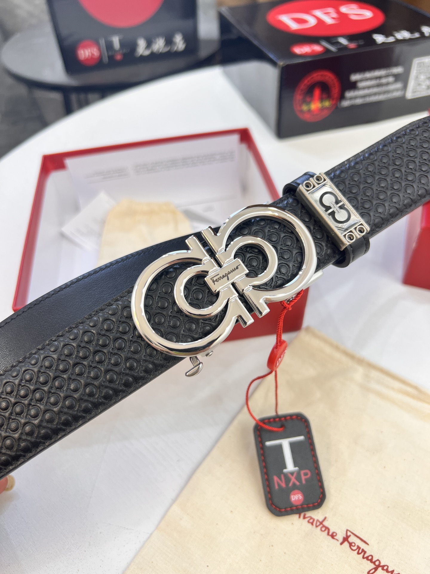 Streetwear Belt Ferragamo 320361 size:3.5cm - vstockx