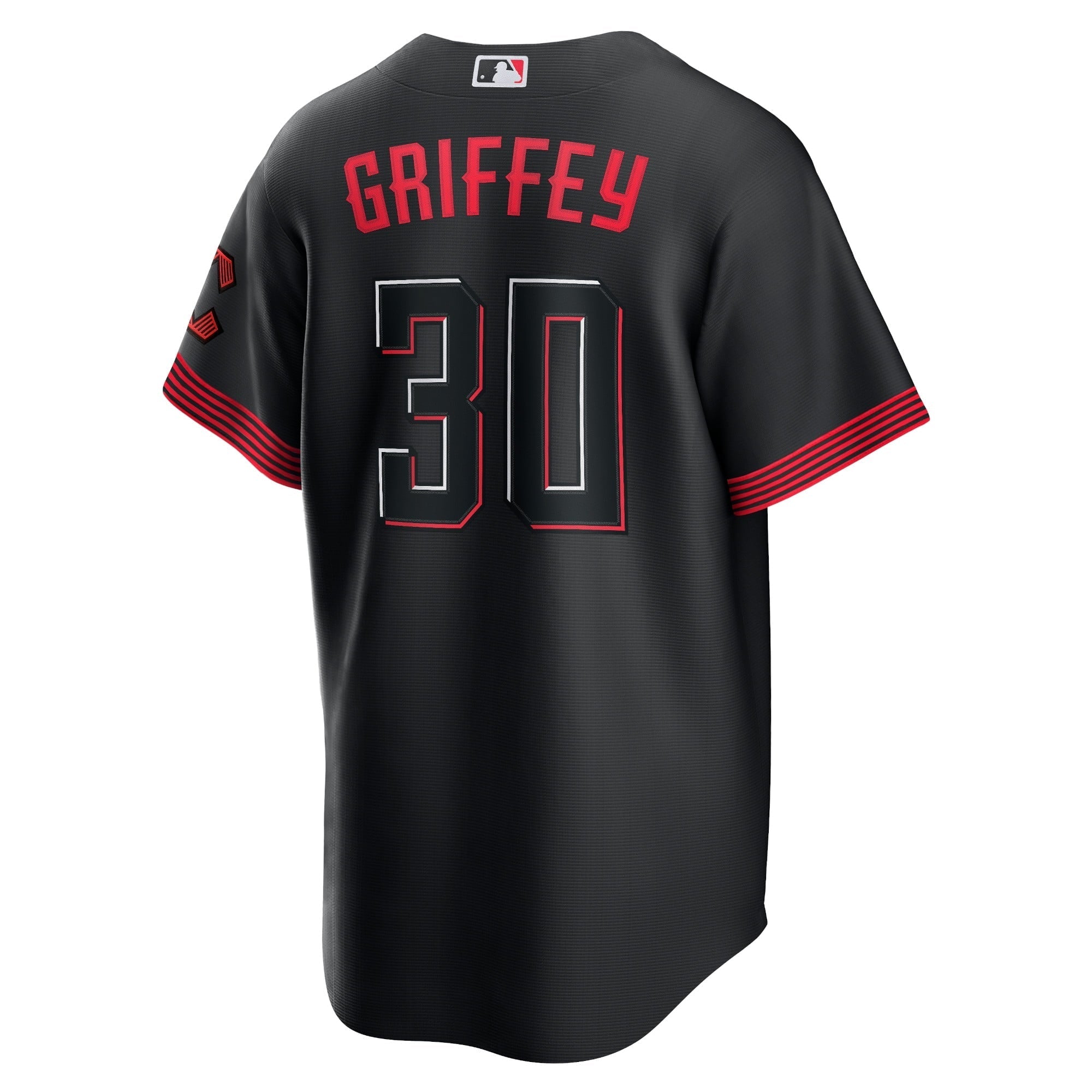 Men's Nike Ken Griffey Jr. Black Cincinnati Reds 2023 City Connect Replica Player Jersey - vstockx