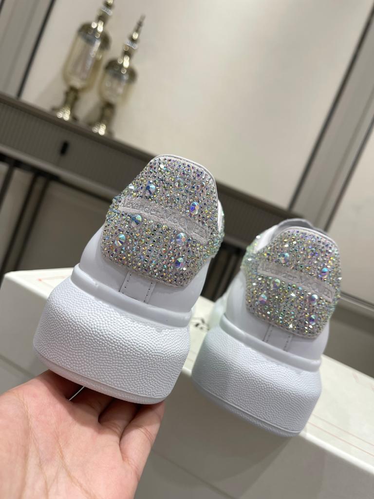 Alexander McQueen Oversized White porcelain - vstockx