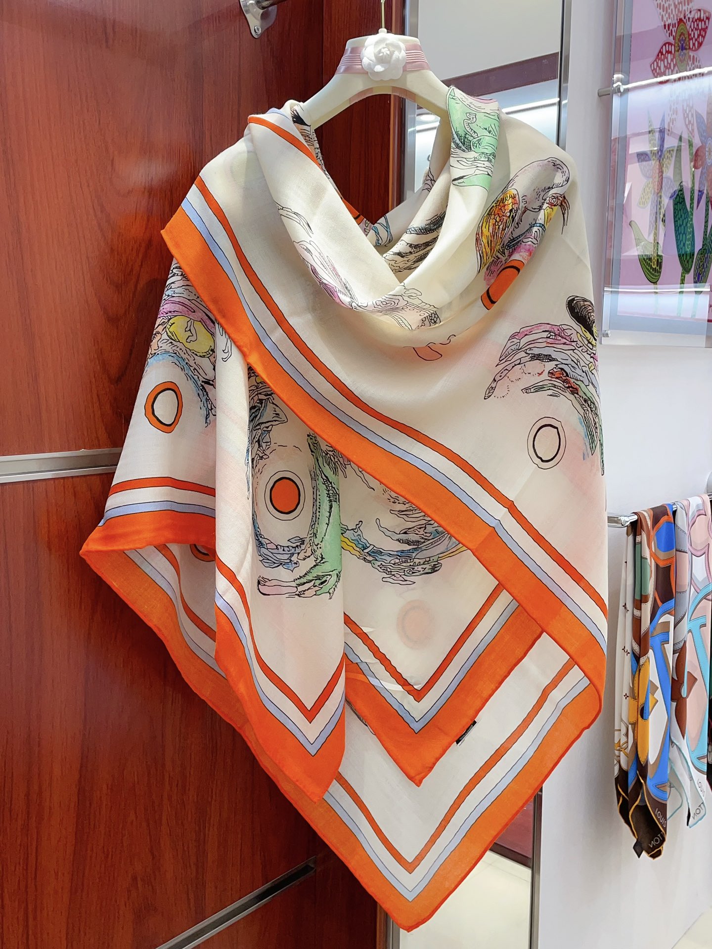 Streetwear Scarf Hermes 328807 size:140cm*140cm - vstockx