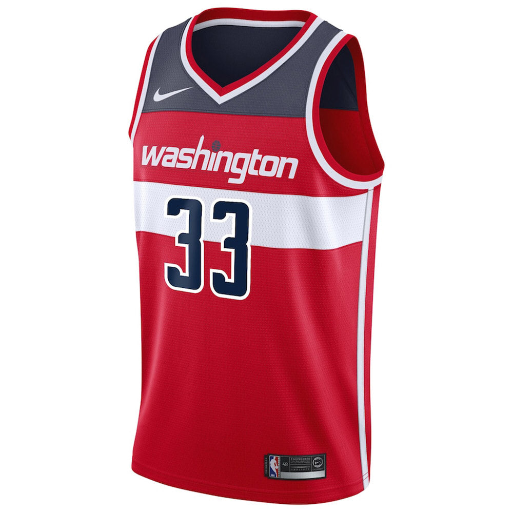 Youth Washington Wizards Kyle Kuzma Icon Edition Jersey - Red - vstockx