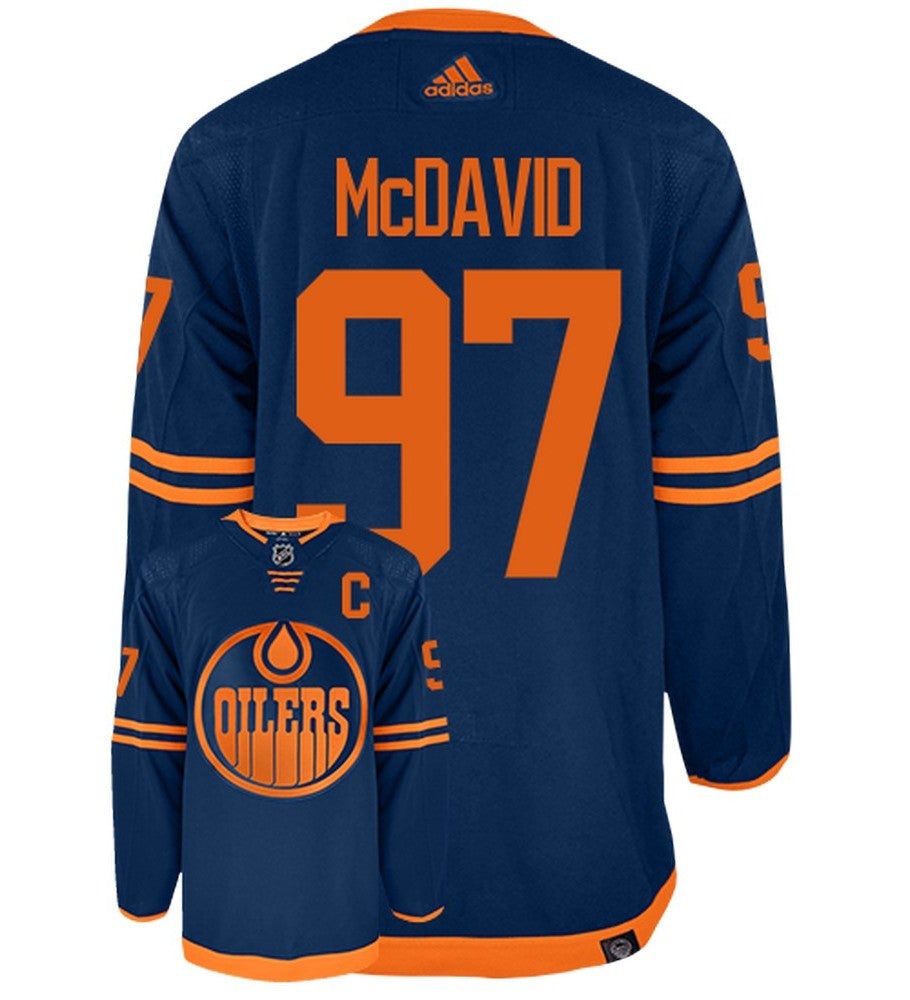 Connor McDavid Edmonton Oilers 2022 Adidas Primegreen Authentic NHL Hockey Jersey - vstockx