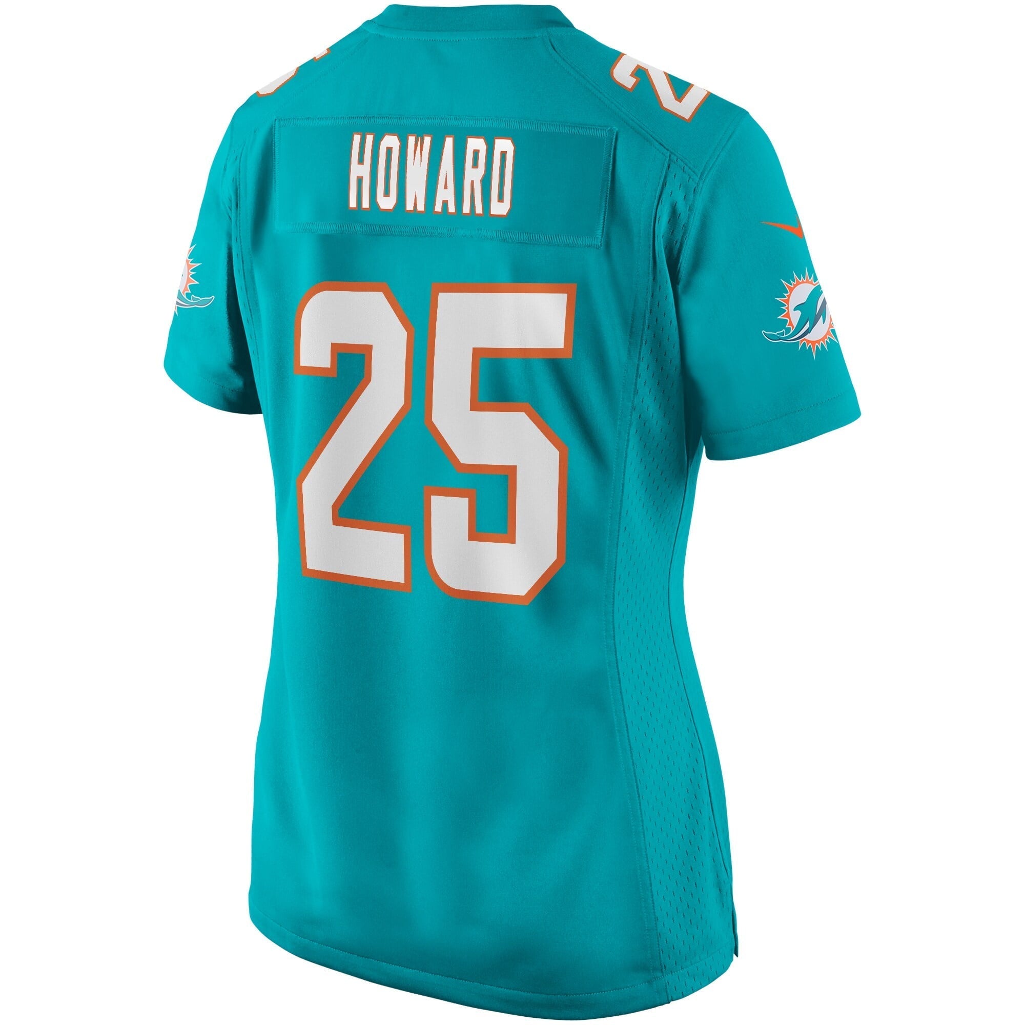Women's Nike Xavien Howard Aqua Miami Dolphins Game Jersey - vstockx
